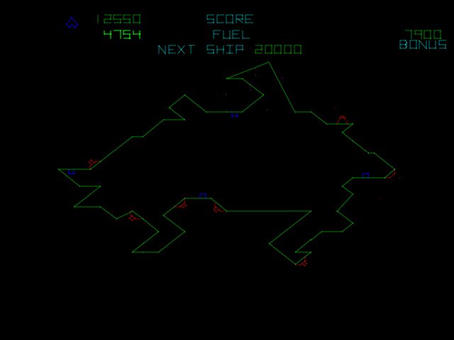 Gravitar (version 3) Screenshot 1